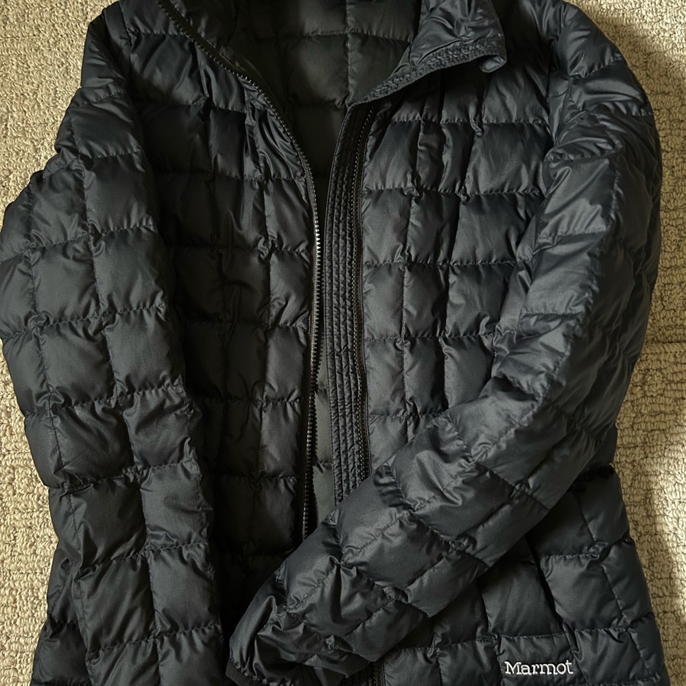 Marmot Dark Gray Quilted Jacket